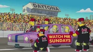 Still from Join The Simpsons at the Daytona 500