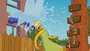 Still from Marge Simpson's ALS Ice Bucket Challenge