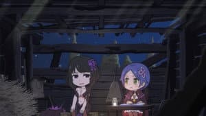 Still from Re:ZERO - Starting Break Time From Zero 2: Diary of the Dark Work Sisters 1