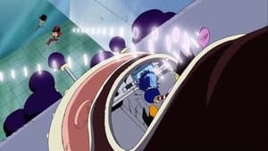 Still from Full-Blast Slow-Slow Onslaught Vs. Invulnerable Luffy!