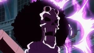 Still from The Undaunted Soul! Brook vs. Big Mom!