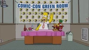 Still from Homer from the Green Room at San Diego Comic-Con 2016