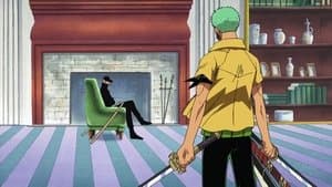 Still from Power of the Devil Fruit! Kaku and Jabura Transform