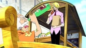 Still from Sanji's Shock! Mysterious Old Man and His Super Yummy Cooking!