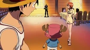 Still from Departing the City of Water! Usopp Mans Up and Brings Closure to the Duel!
