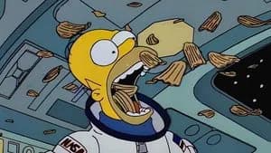 Still from Deep Space Homer