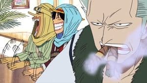 Still from The Battlefront of Alabasta! Rainbase, the City of Dreams!