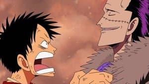 Still from Merciless Mortal Combat! Luffy vs. Crocodile!