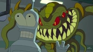 Still from Murder on the Planet Express