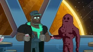 Still from Vindicators 2: Pro-Nouns