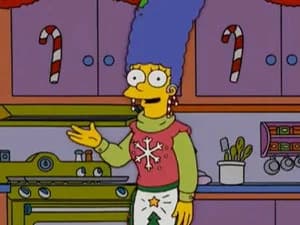 Still from The Simpsons' Christmas Message