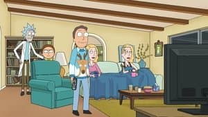 Still from Ricktional Mortpoon's Rickmas Mortcation