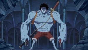Still from The Incredible Battle Starts! Luffy vs Luffy