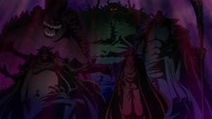 Still from An Explosive Situation! Two Emperors of the Sea Going After Luffy!