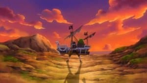 Still from Luffy vs. Usopp! Collision of Two Men's Pride!