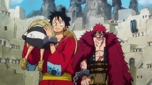Still from Rampage! The Prisoners – Luffy and Kid!