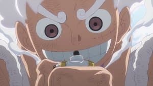 Still from Luffy vs. Kizaru! A Fierce Kaleidoscopic Battle