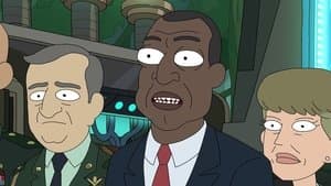 Still from The Rickchurian Mortydate