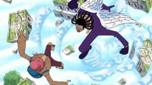 Still from The Ordeal of Swamp! Chopper vs Priest Gedatsu!
