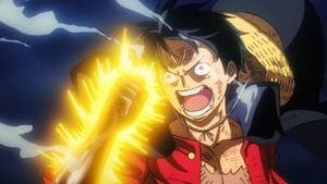 Still from A Shadowy Figure Pulls the Strings! Onigashima in Flames