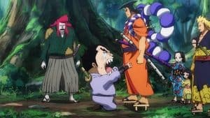 Still from Tearfully Swearing Allegiance! Oden and Kin'emon!