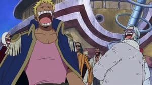Still from Dreams Don't Come True?! Bellamy Versus the Saruyama Alliance!