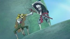 Still from The Battle Begins! Luffy Vs. Hordy!
