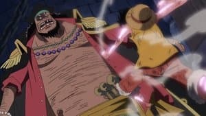 Still from Jet Pistol of Anger! Luffy vs. Blackbeard!
