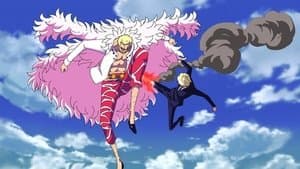 Still from The Great Clash! Sanji vs. Doflamingo!