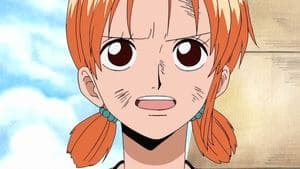 Still from Luffy Falls! Eneru's Judgement and Nami's Wish!