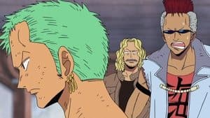 Still from The Fabled Pirate Hunter! Zoro, the Wandering Swordsman!