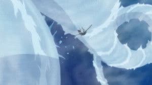 Still from To the New World! Heading for the Ultimate Sea!