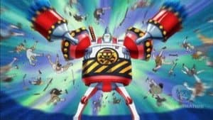 Still from Iron Pirates! General Franky Appears