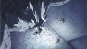 Still from A Moving Castle! The Top Executive Pica Rises up!