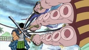 Still from Luffy Submerged! Zoro vs. Hatchan the Octopus!