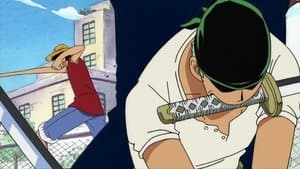 Still from Morgan VS Luffy! Who's This Beautiful Young Girl?