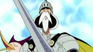 Still from Sail the White Sea! The Sky Knight and the Gate in the Clouds!