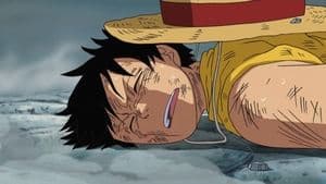 Still from Luffy at the End of His Tether! An All-out Battle at the Oris Plaza!